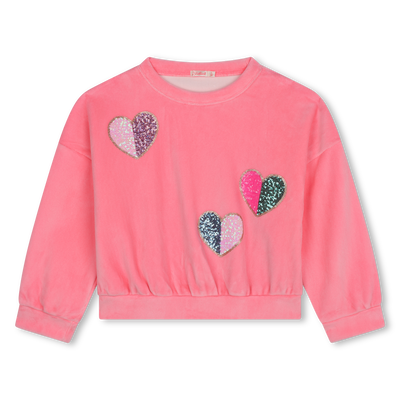Sweater van velours BILLIEBLUSH GIRL