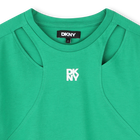 Opengewerkt T-shirt korte mouw DKNY 
                    GIRL