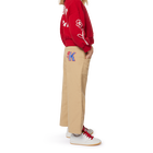 Uitlopende broek van katoen KENZO KIDS 
                    GIRL