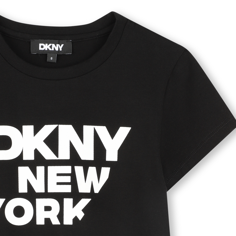 T-shirt met korte mouwen DKNY 
                        GIRL