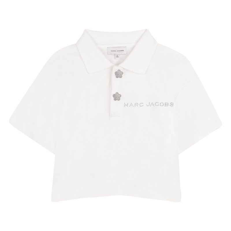 POLOSHIRT MET KORTE MOUWEN MARC JACOBS 
                        GIRL