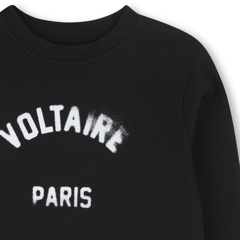 SWEATSHIRT MET RONDE HALS ZADIG & VOLTAIRE 
                        UNISEX