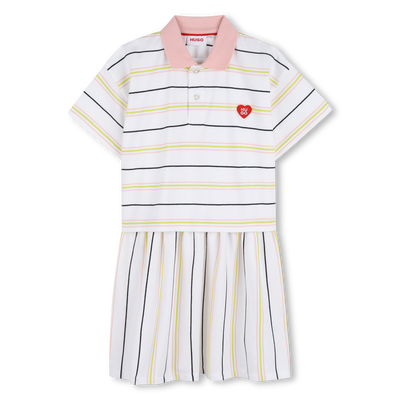 GESTREEPTE JURK HUGO GIRL