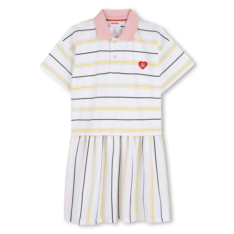 GESTREEPTE JURK HUGO 
                        GIRL