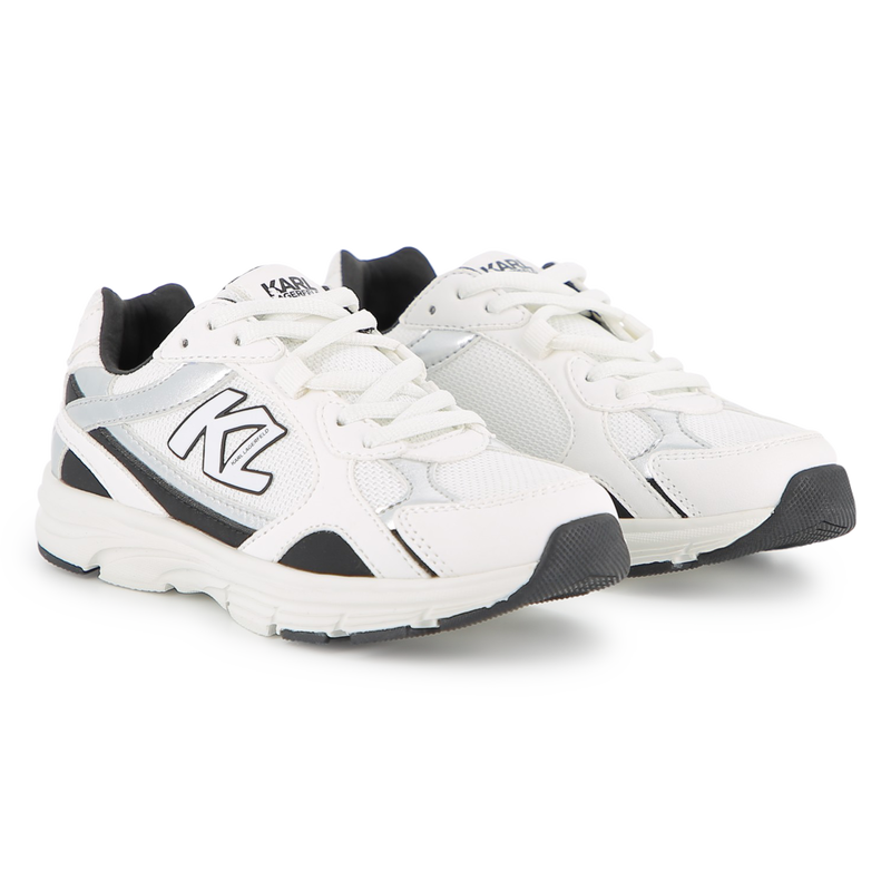 Sneakers met veters KARL LAGERFELD KIDS 
                        GIRL
