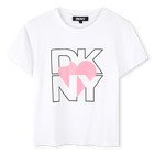T-shirt met korte mouwen DKNY 
                    GIRL