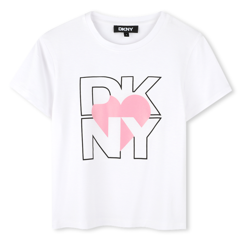 T-shirt met korte mouwen DKNY 
                        GIRL