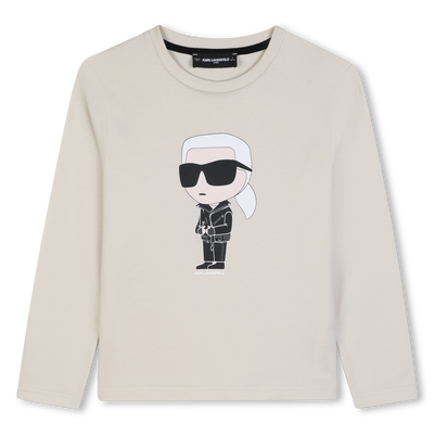 T-shirt met korte mouwen KARL LAGERFELD KIDS BOY