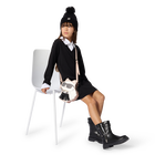 Langarm jurk KARL LAGERFELD KIDS 
                    GIRL
