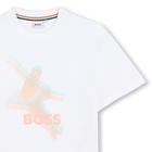 T-shirt met korte mouwen BOSS 
                    GIRL