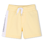 Short met elastische taille, STRO GEEL, hi-res