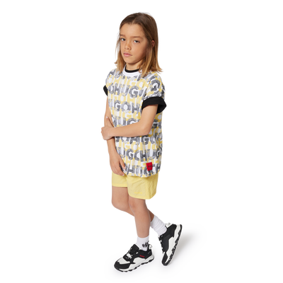 T-shirt met all-over print HUGO BOY