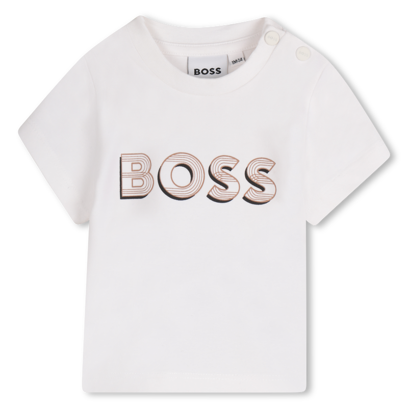 T-shirt met logoprint BOSS 
                        BOY