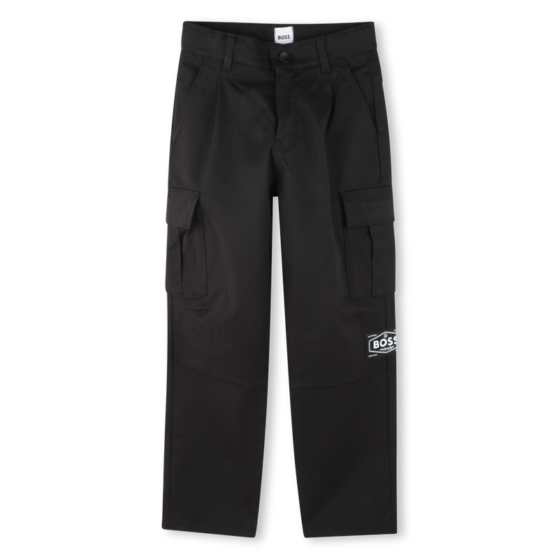 Cargobroek met plooien BOSS 
                        BOY