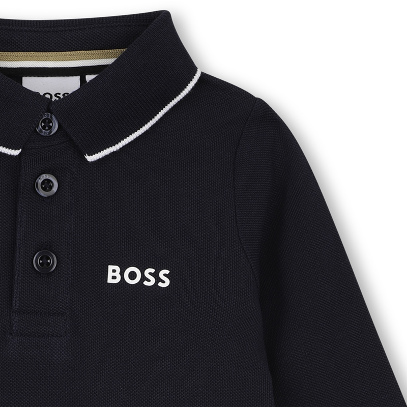 Polo met lange mouwen BOSS 
                        BOY