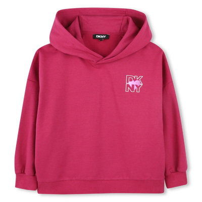 Sweatshirt met glansinkt DKNY GIRL