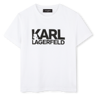 T-shirt met korte mouwen KARL LAGERFELD KIDS 
                    BOY