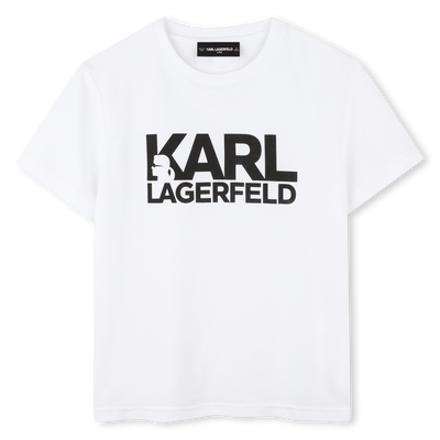 T-shirt met korte mouwen KARL LAGERFELD KIDS BOY