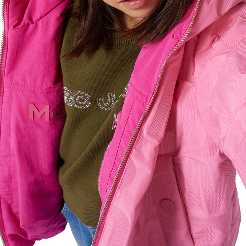 Korte sweater van fleece MARC JACOBS 
                        GIRL