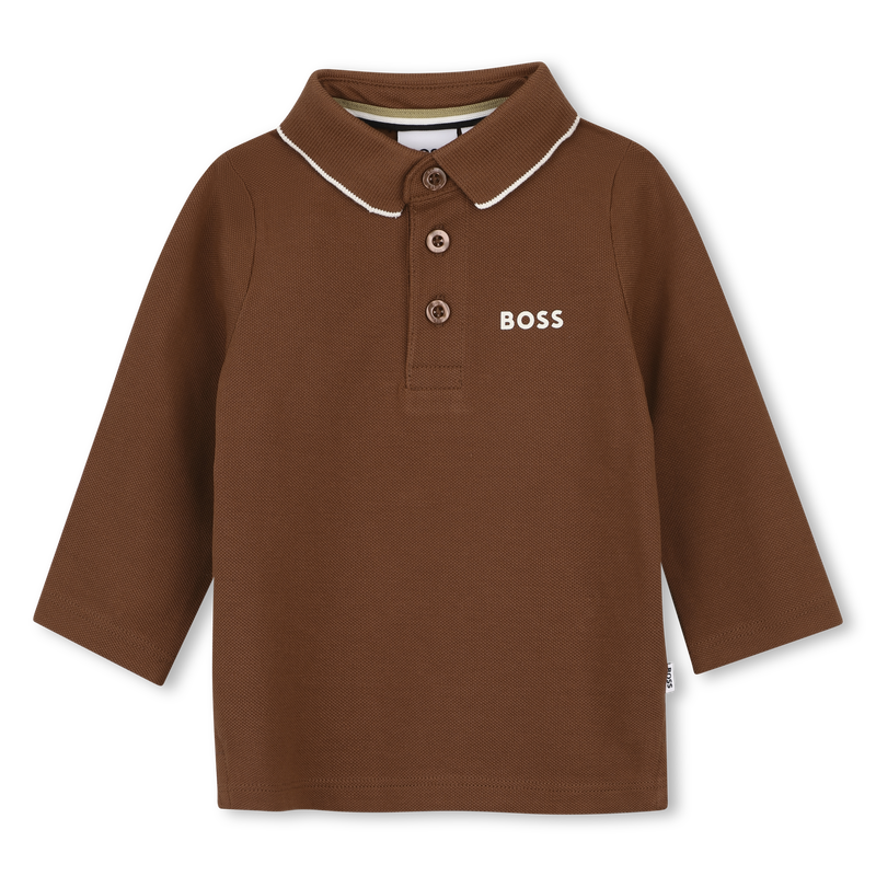 Polo met lange mouwen BOSS 
                        BOY