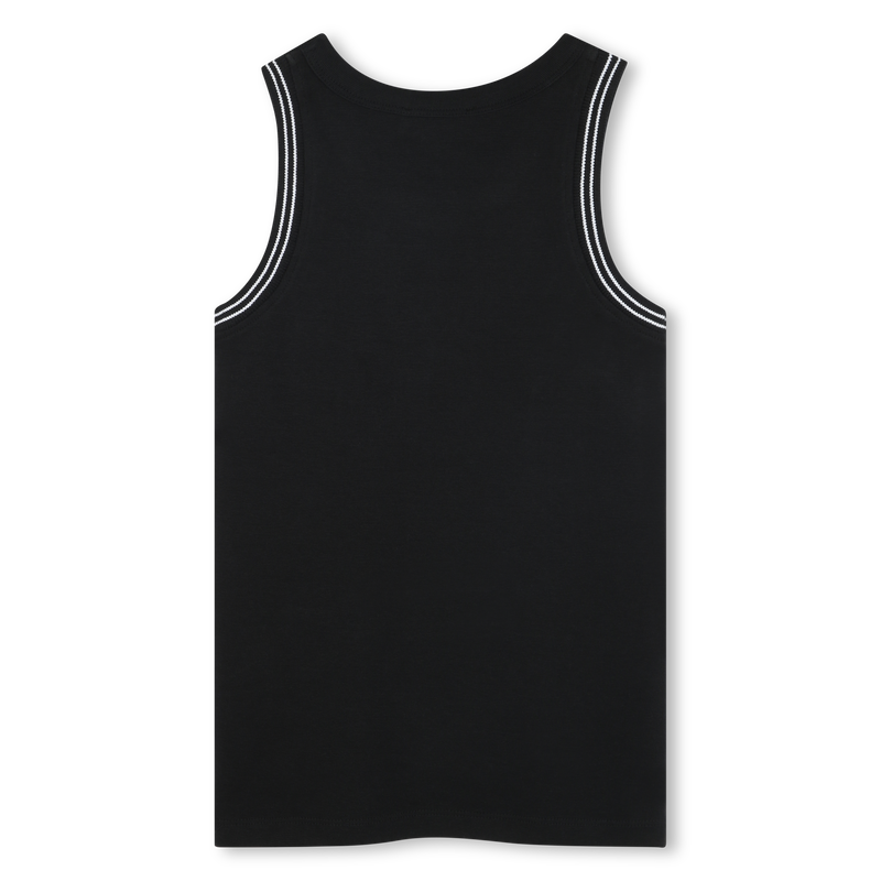 Geribbelde singlet DKNY 
                        GIRL