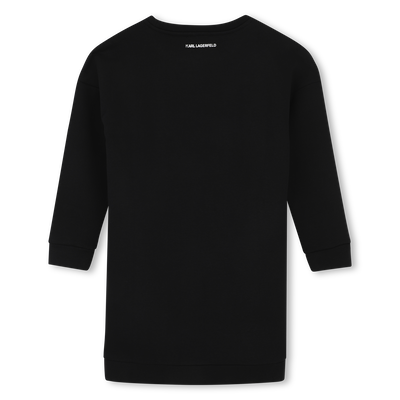 Lange jurk KARL LAGERFELD KIDS MEISJE