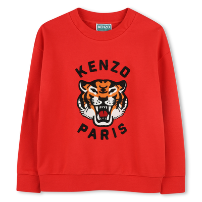 Sweatshirt met tijger KENZO KIDS BOY