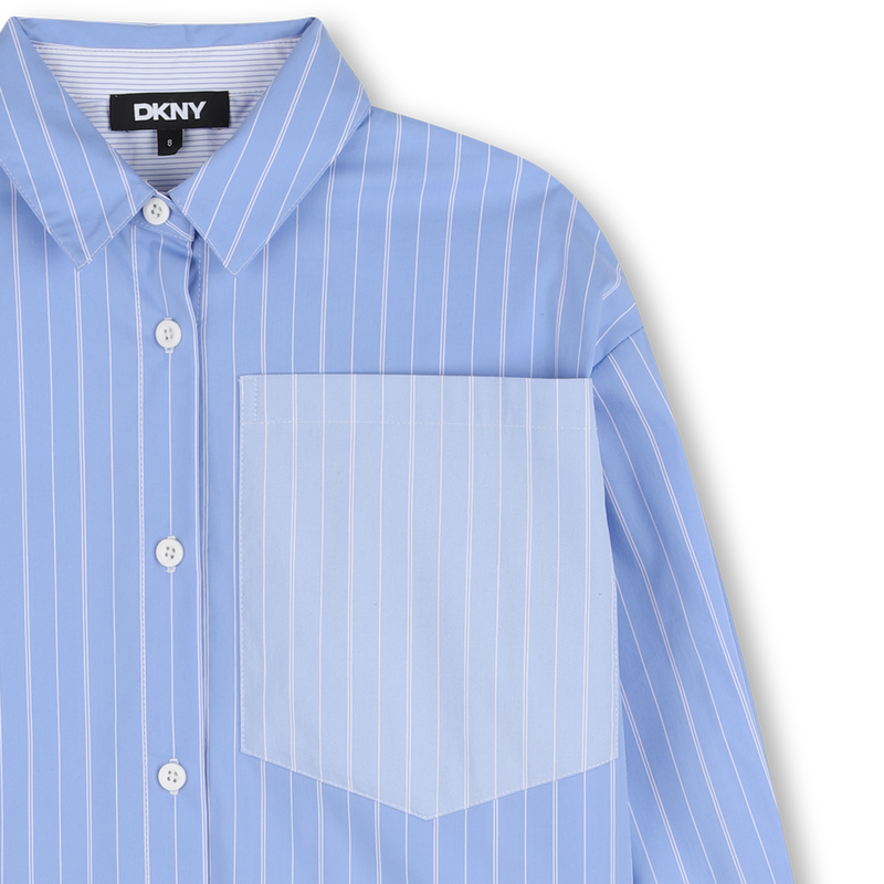 OVERHEMD MET KORTE MOUWEN DKNY 
                        GIRL