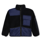 Vest van 2 materialen TIMBERLAND 
                    BOY