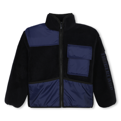 Vest van 2 materialen TIMBERLAND BOY