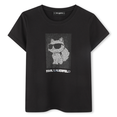 T-SHIRT KORTE MOUWEN KARL LAGERFELD KIDS GIRL