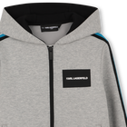 Hoodie met rits KARL LAGERFELD KIDS 
                    BOY