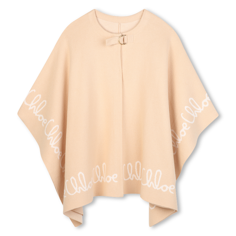Gebreide cape CHLOE 
                        GIRL