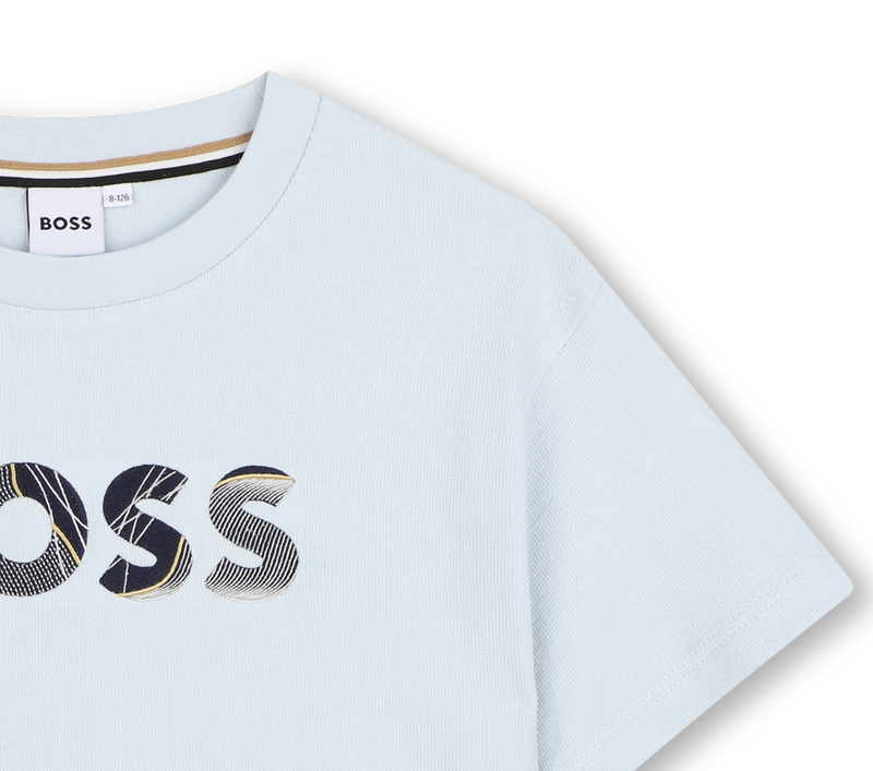 T-shirt met korte mouwen BOSS 
                        JONGEN