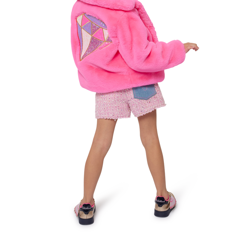 Fleece mantel BILLIEBLUSH 
                        GIRL
