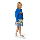 Katoenen ruitjesrok KENZO KIDS 
                    GIRL