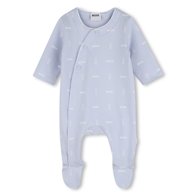 PYJAMA SET + BIB + MUTS BOSS 
                        BOY