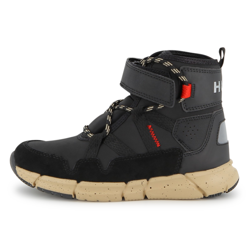 Enkellaarsjes met veters HUGO 
                        BOY