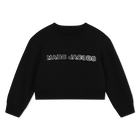 Korte sweater van fleece MARC JACOBS 
                    GIRL