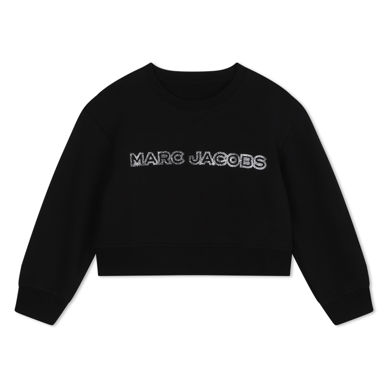 Korte sweater van fleece MARC JACOBS 
                        GIRL