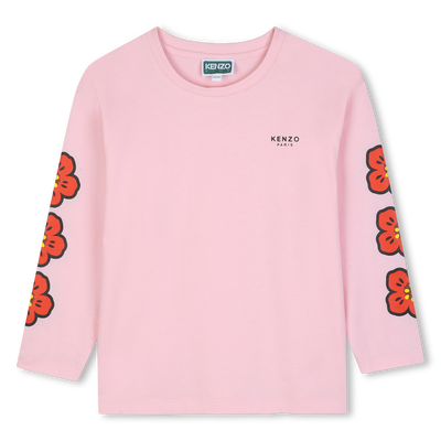 T-shirt met lange mouwen KENZO KIDS GIRL