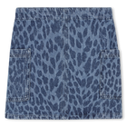 Denim rok met luipaardprint ZADIG VOLTAIRE 
                    GIRL