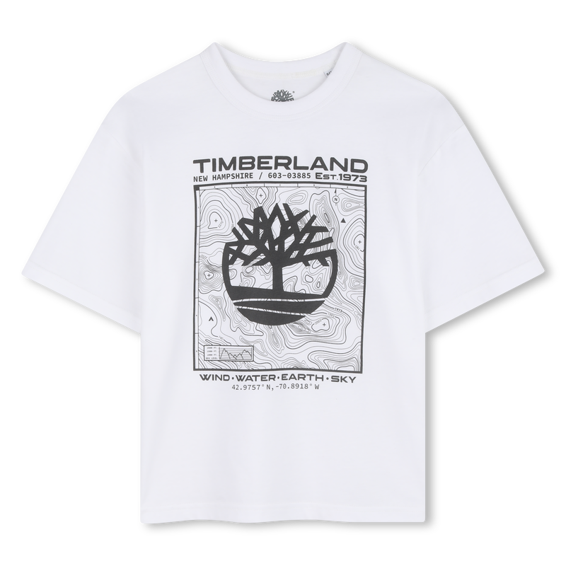 T-SHIRT MET KORTE MOUWEN TIMBERLAND 
                        BOY