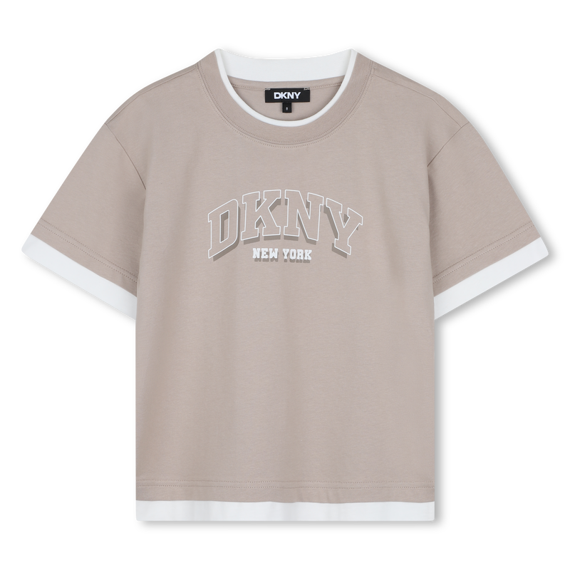 T-shirt met korte mouwen DKNY 
                        BOY