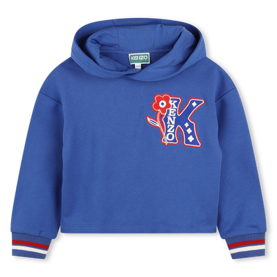 Geborduurde sweater capuchon KENZO KIDS GIRL