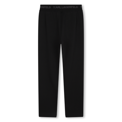 Joggingbroek met drukknoop KARL LAGERFELD KIDS BOY