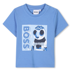 T-shirt met korte mouwen, GIRBLUE, hi-res