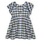 Katoenen jurk met ruitjes KENZO KIDS 
                    GIRL
