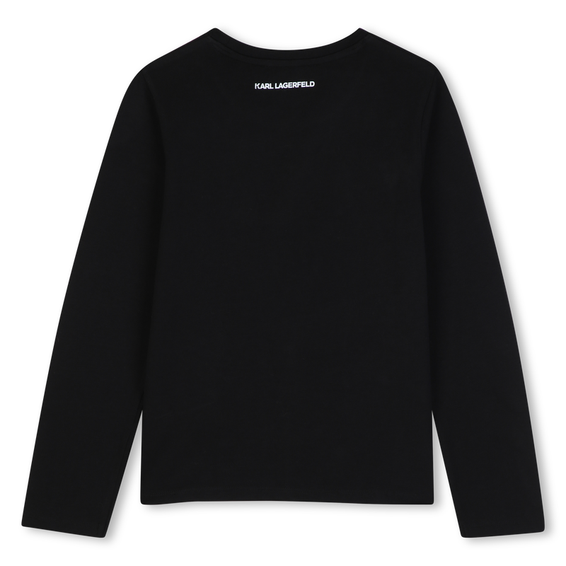 T-shirt met lange mouwen KARL LAGERFELD KIDS 
                        MEISJE