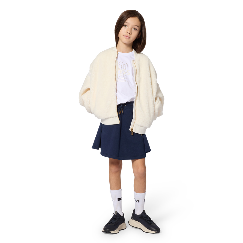 T-shirt met lange mouwen BOSS 
                        GIRL
